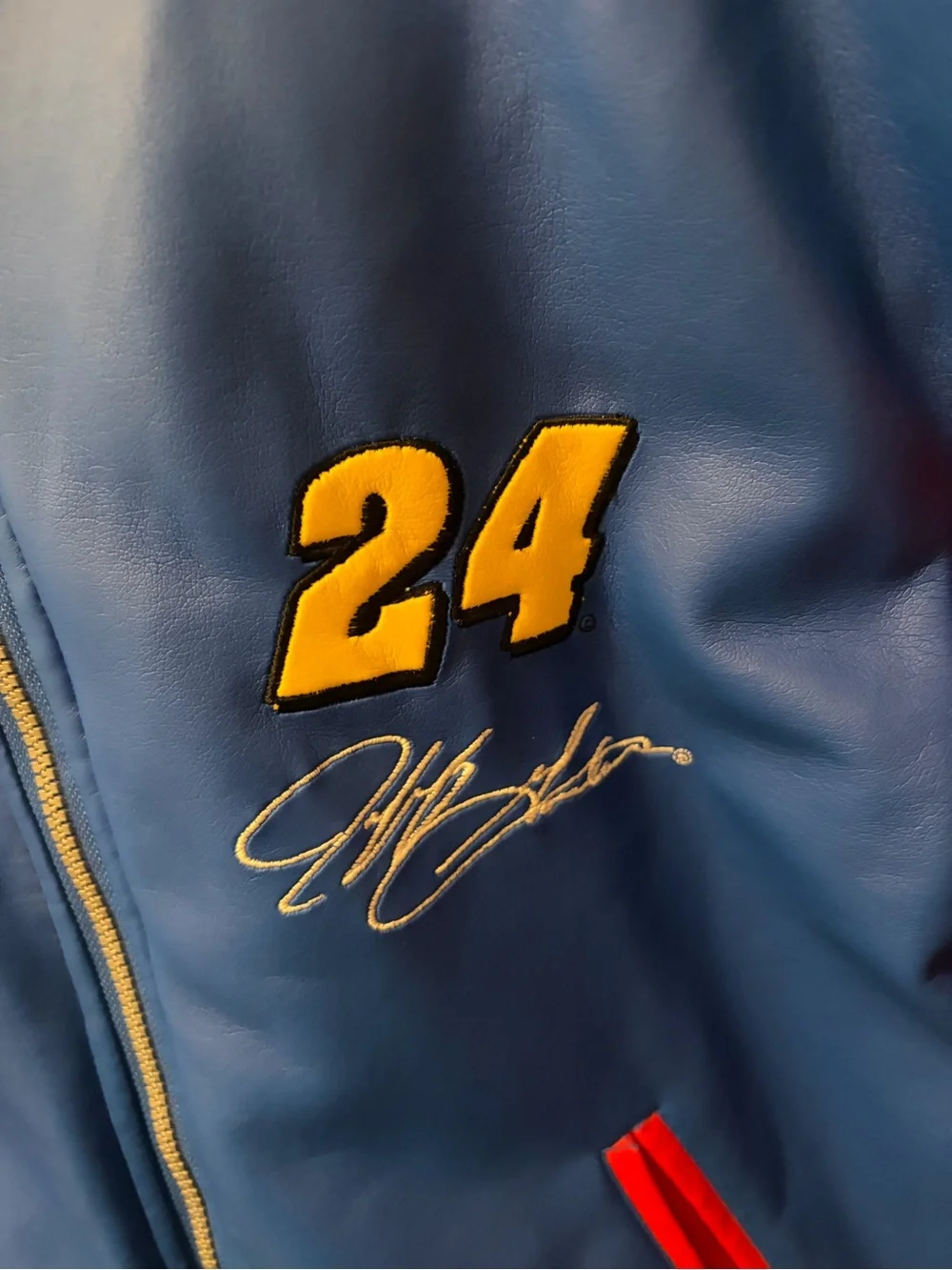 VTG Jeff Gordon #24 NASCAR Racing Jacket Youth Medium 10/12 Competitors View